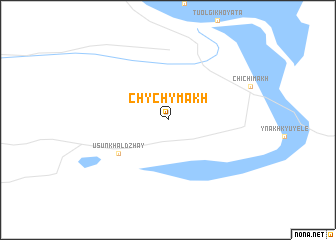 map of Chychymakh