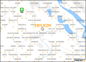 map of Chyliczki