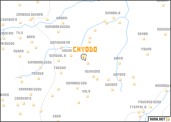 map of Chyodo