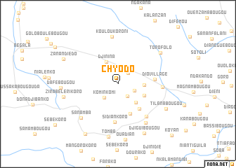 map of Chyodo