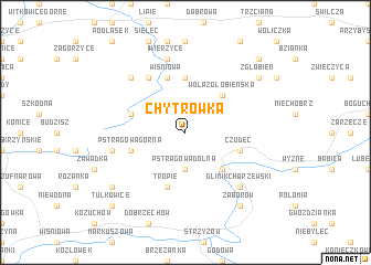 map of Chytrówka