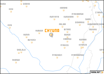map of Chyuna