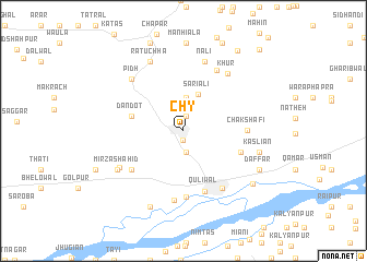 map of Chy