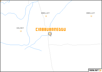map of Ciabbub Areddu