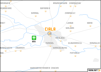 map of Ciala