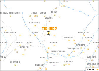 map of Ciambar