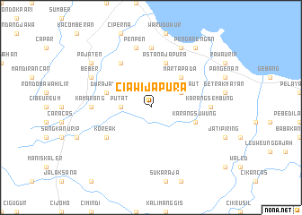 map of Ciawijapura