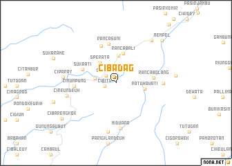 map of Cibadag