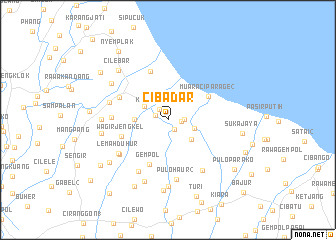 map of Cibadar