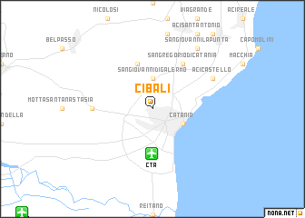 map of Cibali