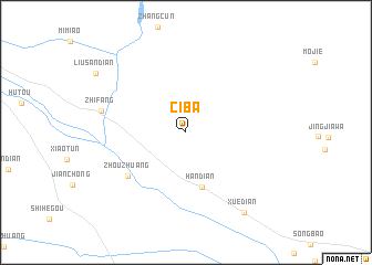 map of Ciba