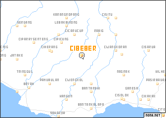 map of Cibeber