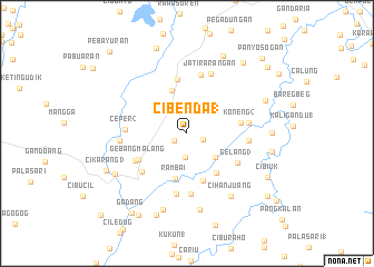 map of Cibenda 1