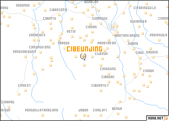 map of Cibeunjing