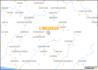 map of Cibeureum