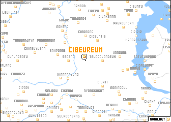 map of Cibeureum