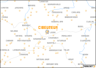 map of Cibeureum