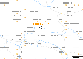 map of Cibeureum