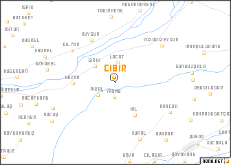 map of Cibir