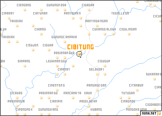 map of Cibitung