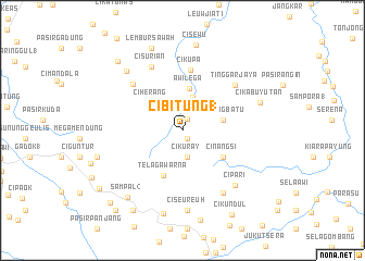 map of Cibitung 1