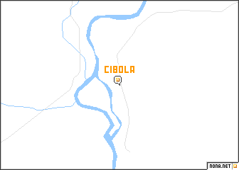 map of Cibola