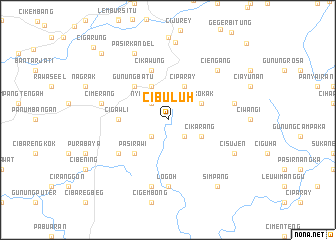 map of Cibuluh