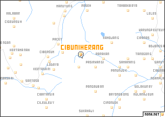 map of Cibuniherang