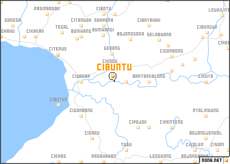 map of Cibuntu