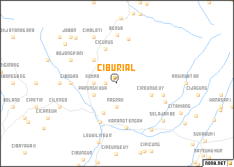 map of Ciburial