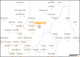 map of Cibwata