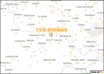 map of Cicalengka Dua