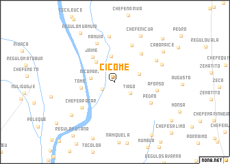 map of Cicome