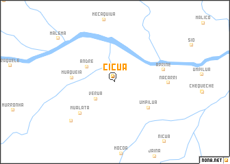 map of Cicua