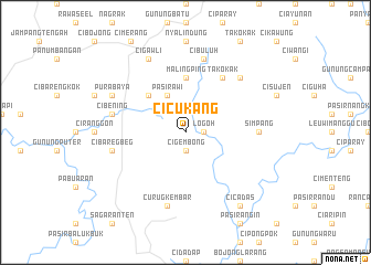 map of Cicukang