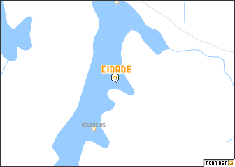 map of Cidade