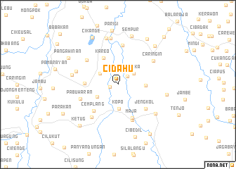 map of Cidahu