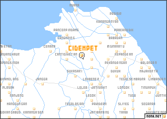 map of Cidempet