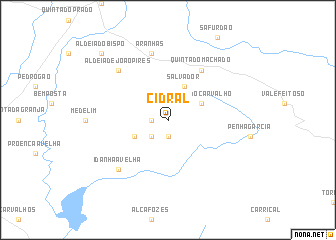 map of Cidral