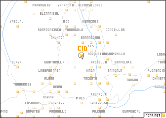 map of Cid