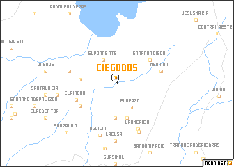 map of Ciego Dos