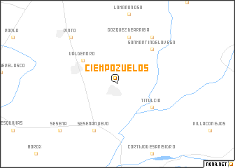 map of Ciempozuelos