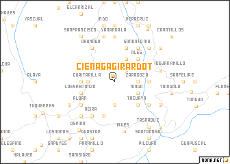 map of Ciénaga Girardot