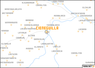 map of Cieneguilla