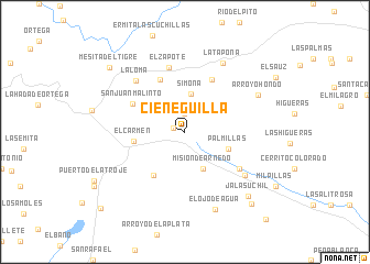 map of Cieneguilla