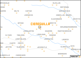 map of Cieneguilla
