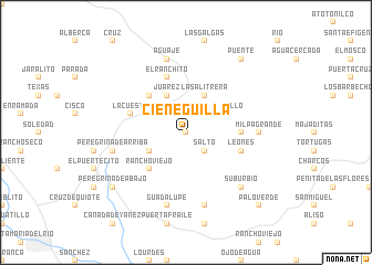 map of Cieneguilla