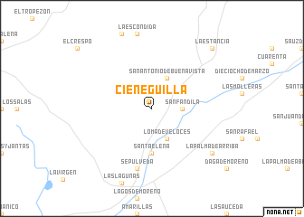 map of Cieneguilla