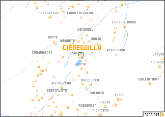 map of Cieneguilla