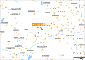 map of Cieneguilla